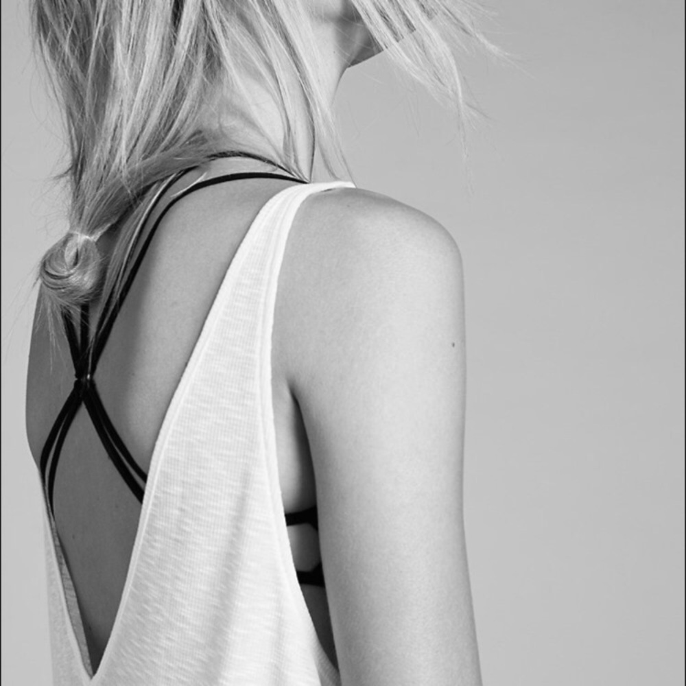 Free People Sleek N Easy Tank Low Back